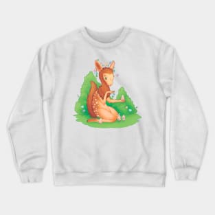 Cute forest creature Crewneck Sweatshirt